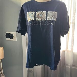Designers Originals Navy Blue Short Sleeve Tee